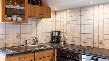 Kühlschrank, Ofen, Herdplatte, Geschirrspüler