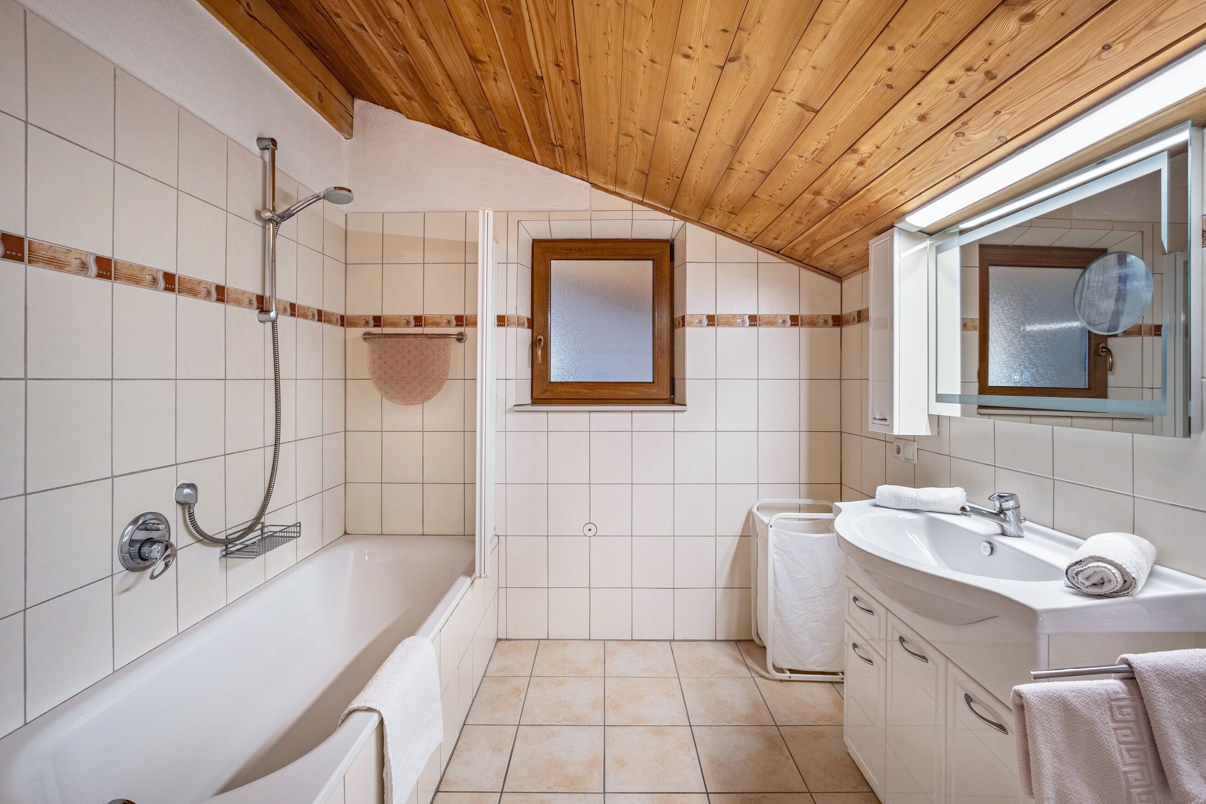 Dusche, Handtücher