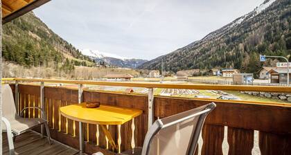 Appartement 'Gartnerhof Rose' avec vue sur les montagnes, jardin partagé et Wi-Fi