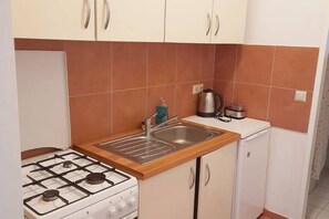 Microwave, oven, stovetop, toaster