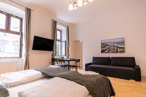 2 bedrooms, WiFi, bed sheets