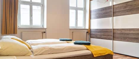 2 quartos, Wi-Fi, roupa de cama