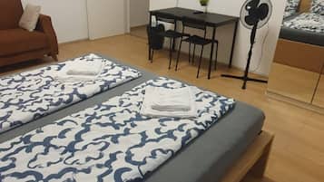 2 bedrooms, WiFi, bed sheets