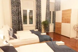 3 bedrooms, WiFi, bed sheets