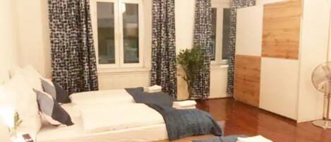 3 habitaciones, wifi y ropa de cama
