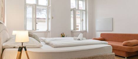 1 bedroom, WiFi, bed sheets