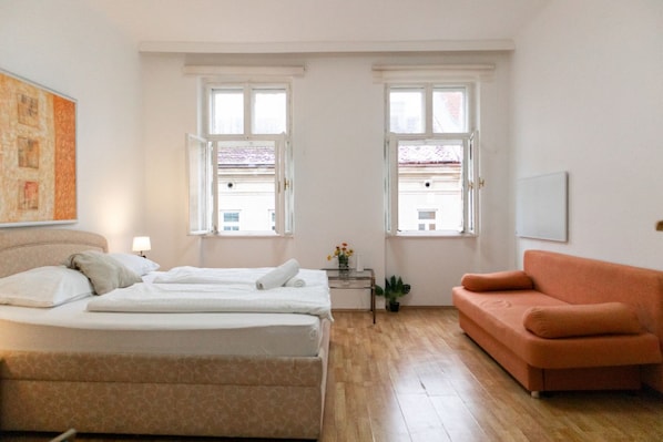 1 Schlafzimmer, WLAN, Bettwäsche