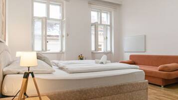 1 bedroom, WiFi, bed sheets