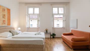 1 bedroom, WiFi, bed sheets