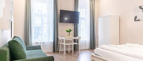 1 habitación, wifi y ropa de cama