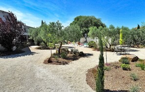 Overnattingsstedets uteområder