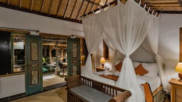 Vila, 1 quarto, vista para a piscina | Frigobar, berços grátis, camas extras/dobráveis (sobretaxa)