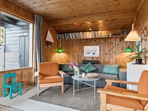 Televisor i llar de foc