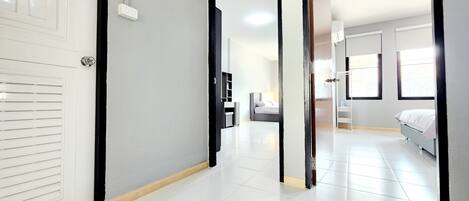 3 soverom, strykejern/-brett, wi-fi og sengetøy