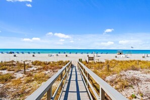 Beach nearby