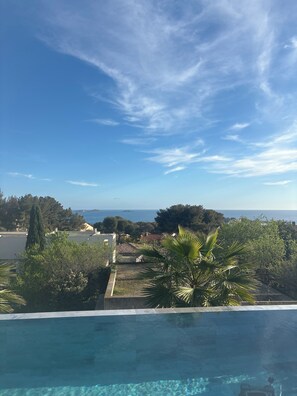 Pool - Bandol Villa vue mer de 200 m² (Bandol)