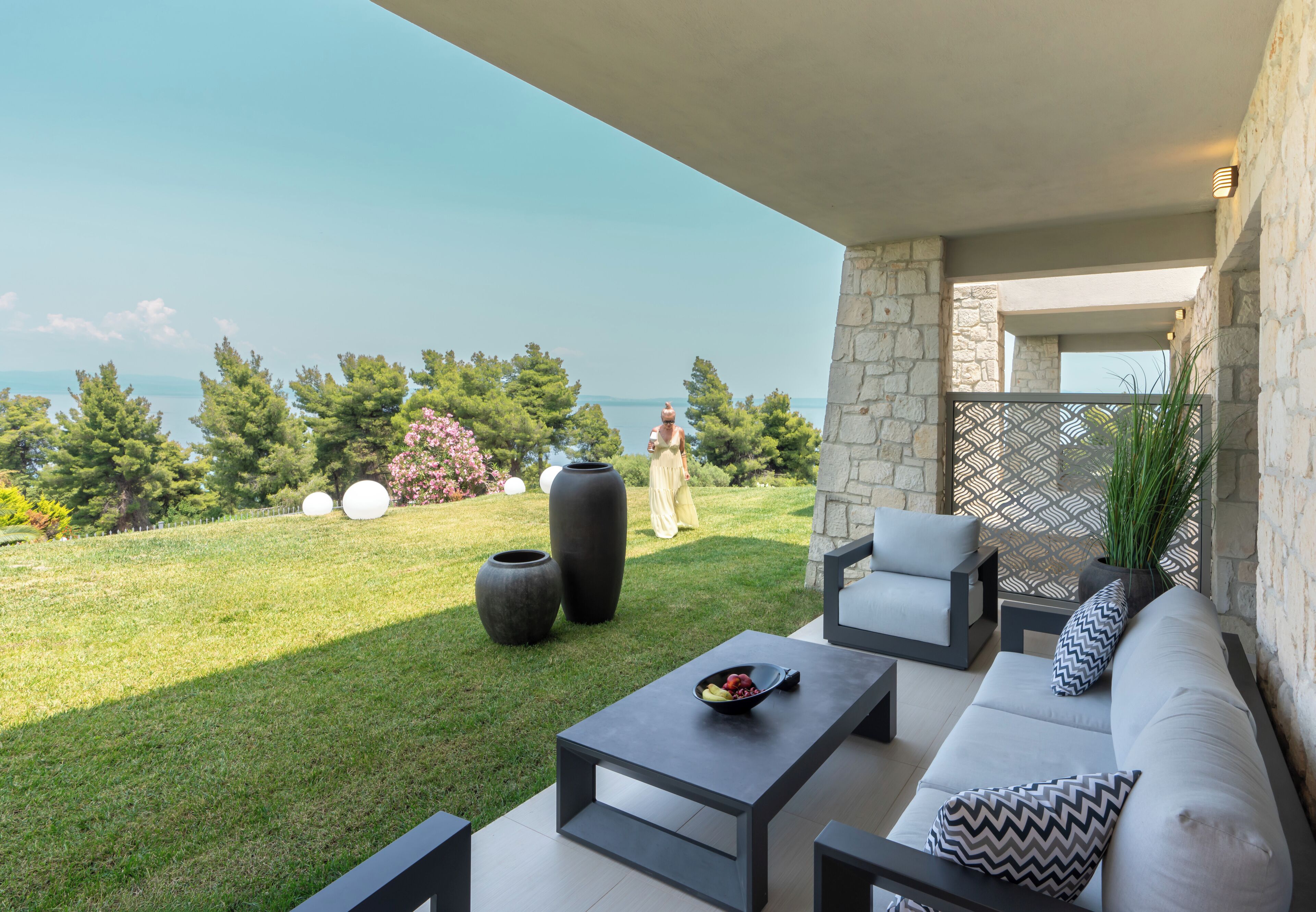 Harmony Villa with Sea View | Näkymä parvekkeelta