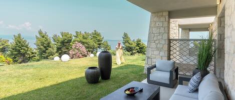 Luxury Villa 145sqm, 3 Bedrooms, Sea View | Terrass/Patio