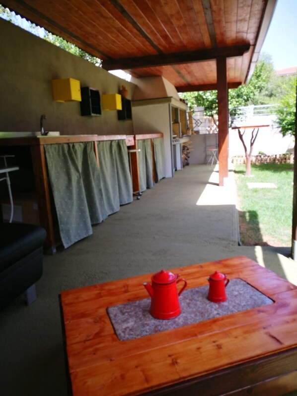 Restauration en plein air