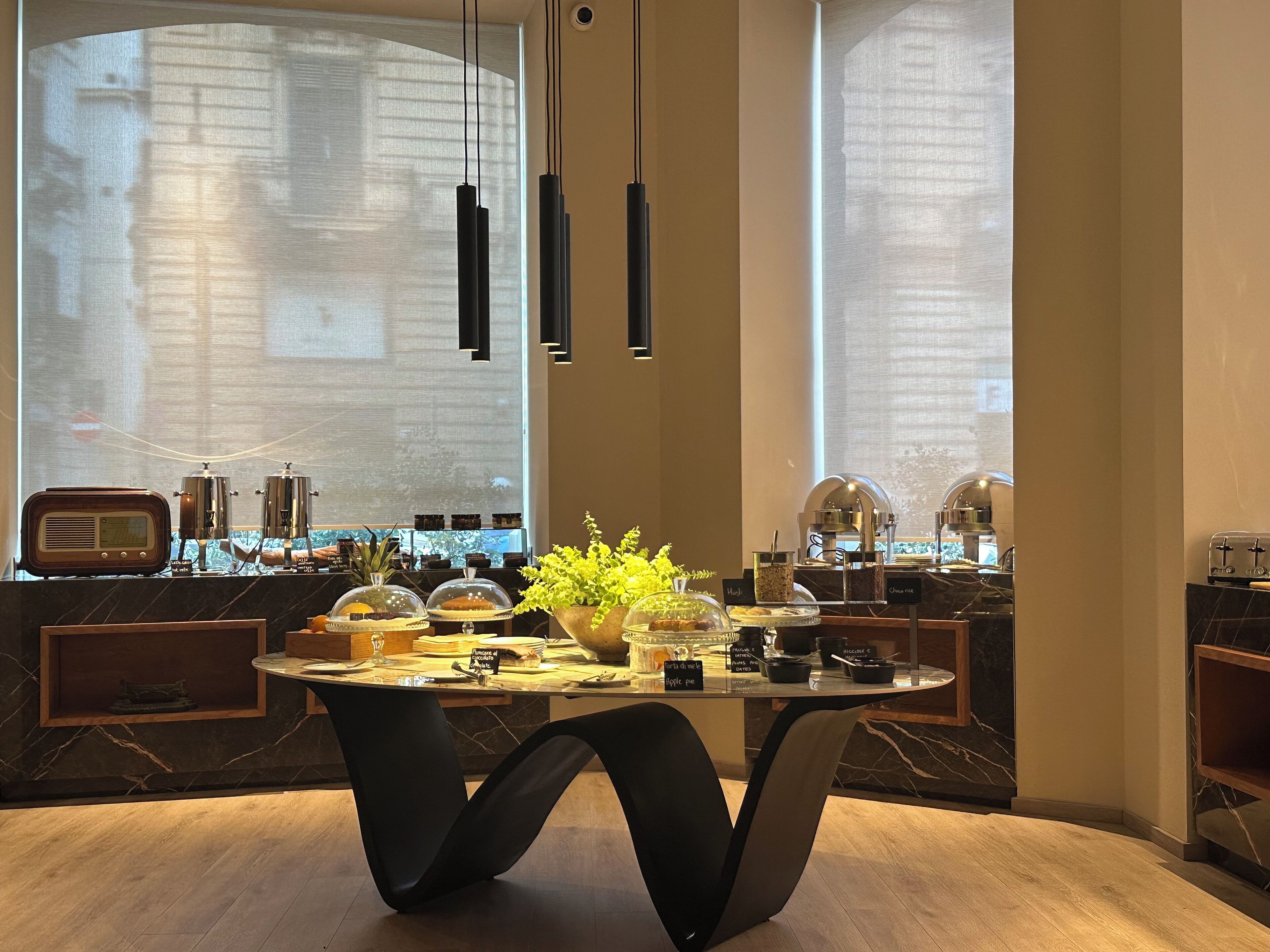 Petit déjeuner buffet compris tous les jours