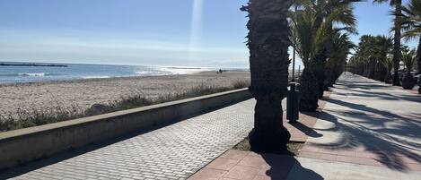 Accommodatie ligt op het strand