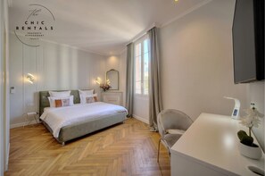 4 soveværelser, skrivebord, strygejern/strygebræt, gratis Wi-Fi