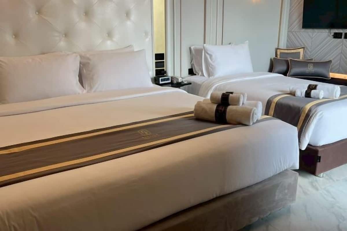 Minibar, coffres-forts dans les chambres, Wi-Fi gratuit, draps fournis