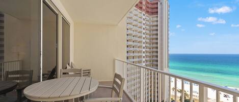 Condo, Multiple Beds, Balcony, Ocean View (Shores of Panama 1217) | Outdoor dining