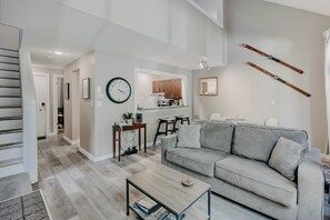 Condo, 1 Bedroom | Living area - 45sw - Fireplace - Dishwasher - Washer/dryer - Sleeps 4 1 Bedroom Condo by RedAwning (Deming)