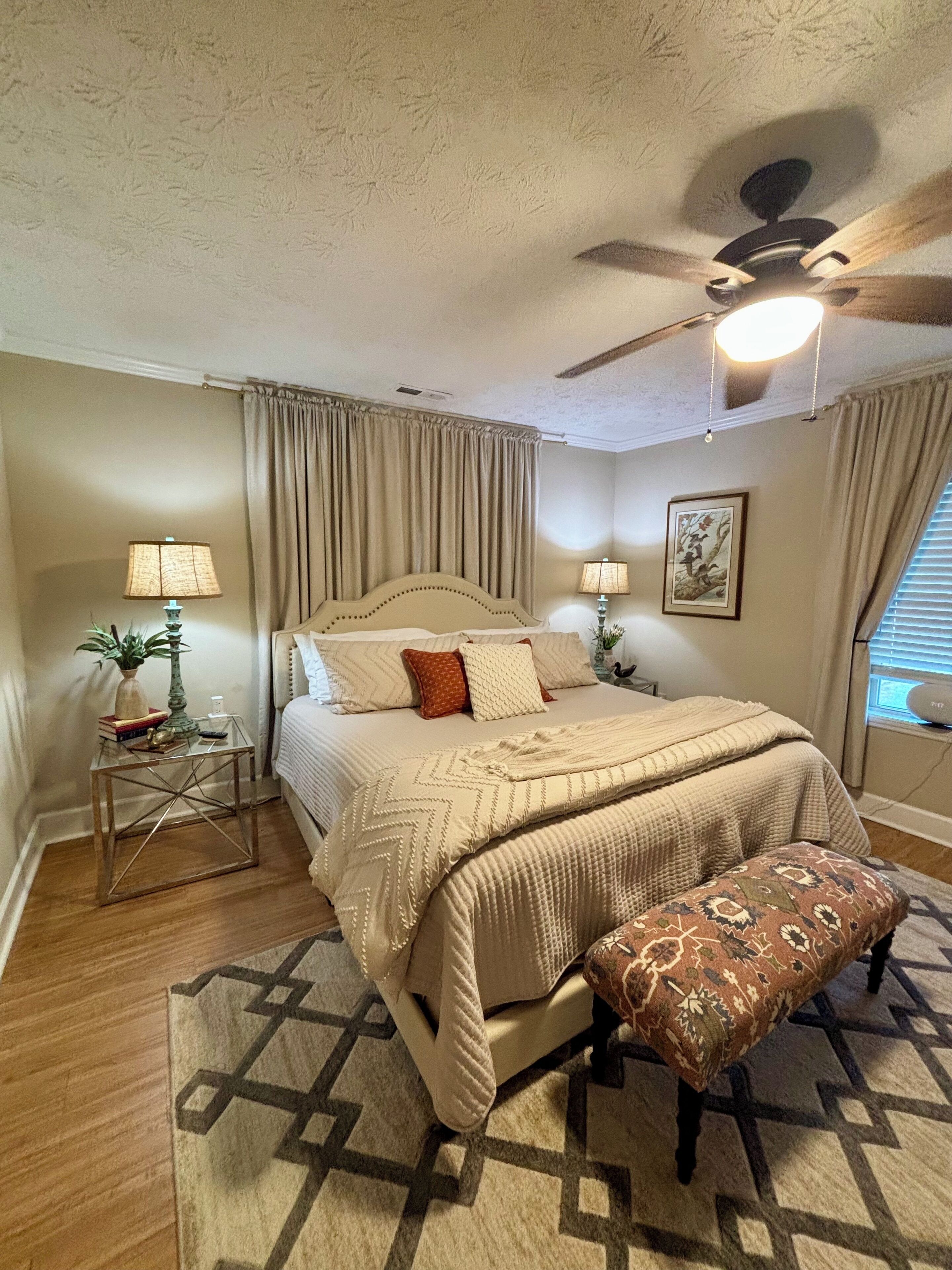 2 bedrooms, iron/ironing board, travel cot, free WiFi