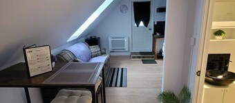 Cute 1-bedroom apartment with AC and WiFi in charming Edmundston