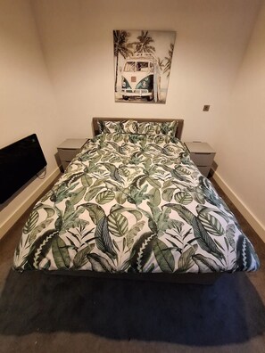 아파트 | 1 개의 침실, 다리미/다리미판, 무료 WiFi, 침대 시트