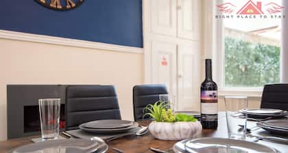 Spacious 2BR for Contractors with WiFi + Parking