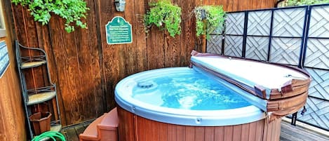 Baignoire à remous extérieure
