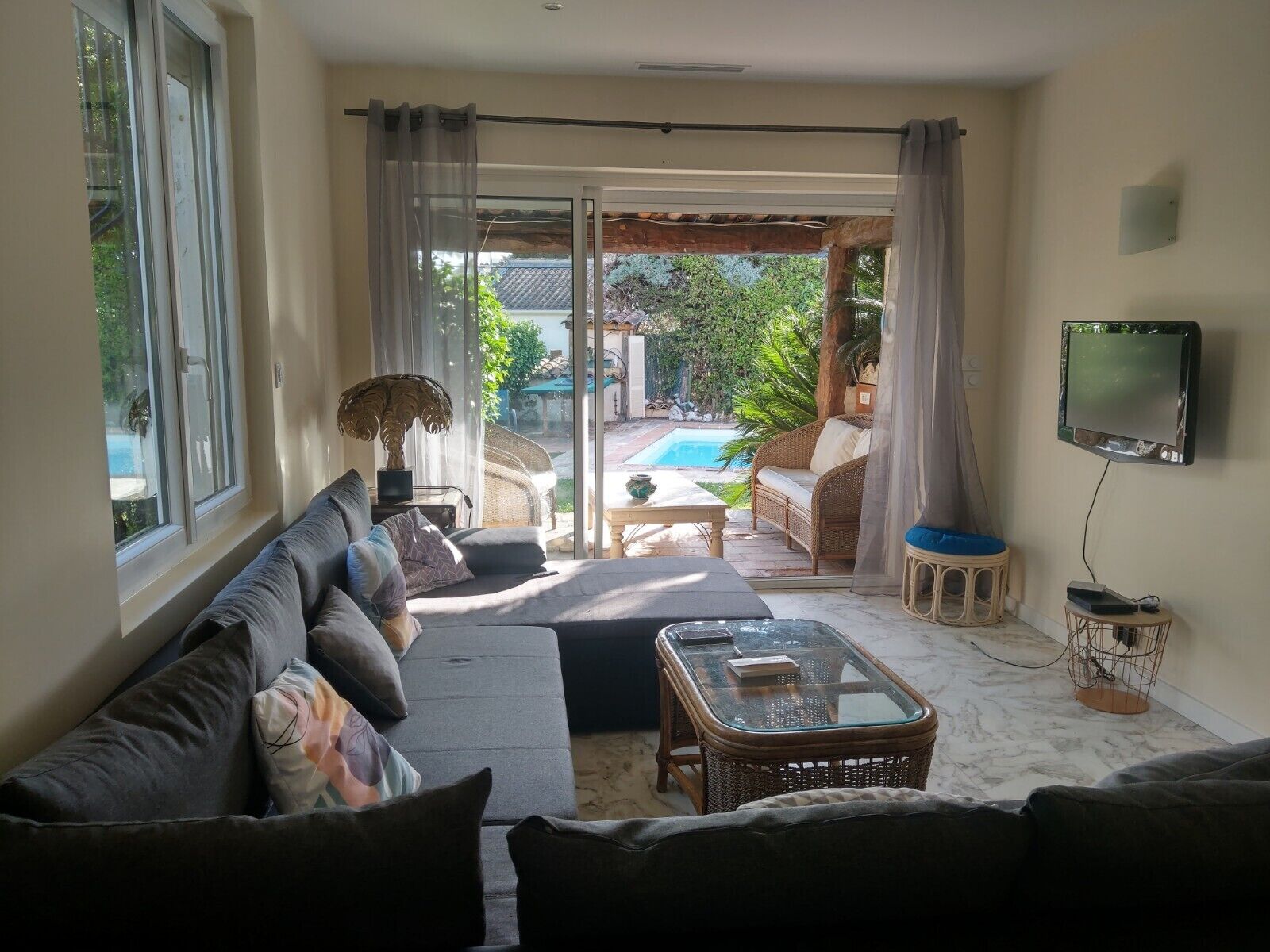 Área de sala de estar