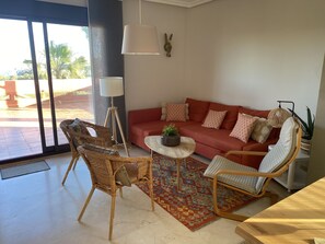 Smart TV - Penthouse Majestic Costa Golf Casares à 5 min de la mer (Casares)
