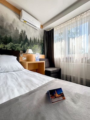 Standard Single Room, Park View | Desk, laptop workspace, free WiFi