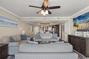 Living area - Watercrest 1704 - Serenity Shores (Panama City Beach)