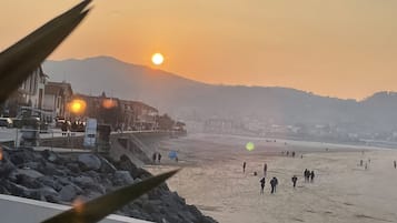 Uitzicht op strand/zee