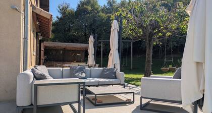 Magnifique Villa au Calme, Idéale Pour 2 Familles