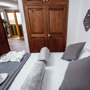 Comfort-Apartment | 2 Schlafzimmer, kostenloses WLAN, Bettwäsche