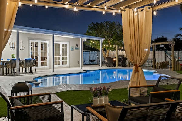 Außenpool, beheizter Pool