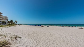 Sun loungers, beach towels