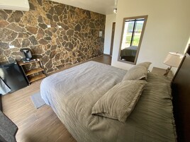 Minibar, tabla de planchar con plancha, wifi gratis y ropa de cama 