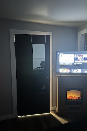 Interior. The Black House - 3 Beds - 2 bed rooms - ~ Close To Snowmobile Trail!