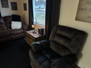 TV connectée, cheminée