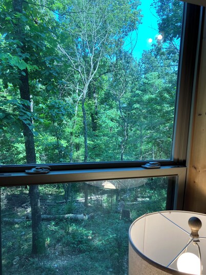 New Romantic Secluded Cabin for two in beautiful Mammoth Spring Arkansas!!