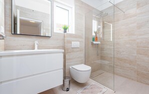 Shower, hair dryer