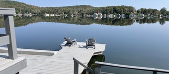 Fantastic lake house on the south shore of Cuba Lake.