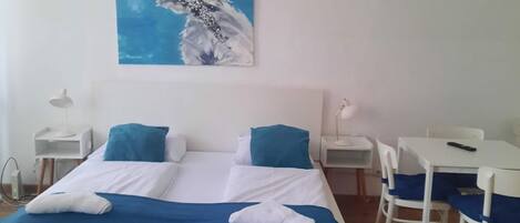 2 chambres, Wi-Fi, literie fournie